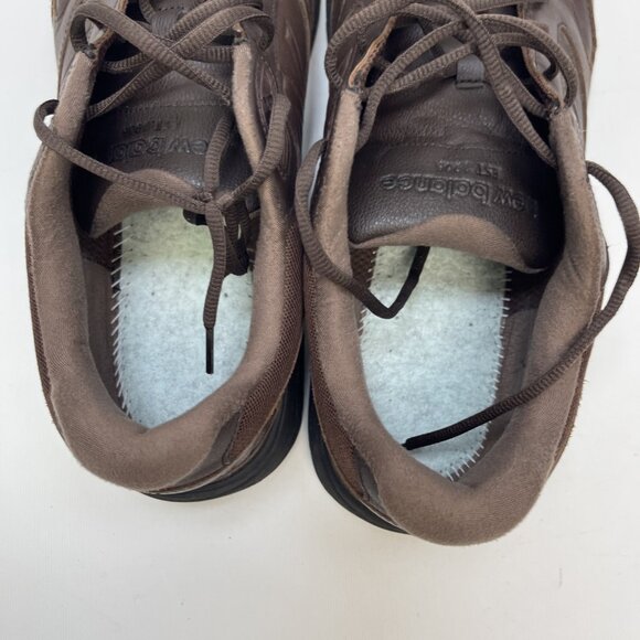 New Balance 928V3 Comfort Walking Shoes Mens 14 EE Wide Brown Leather RollBar - Picture 7 of 15